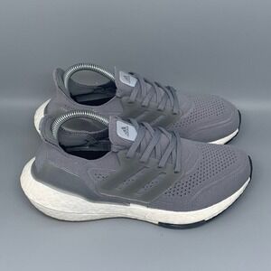 Adidas Ultraboost 21 Grey Running Shoes FY0404 Women's‎ Sz 7